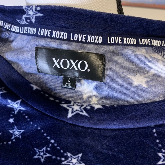 XOXO Blue Starry Night Constellations Pajama Set - Picture 11 of 12